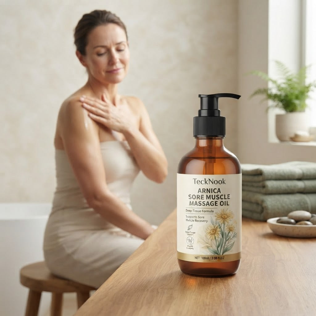 TeckNook's™ Sore Muscle Massage Oil
